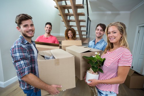 Professional team handling furniture pick-up in Barnet