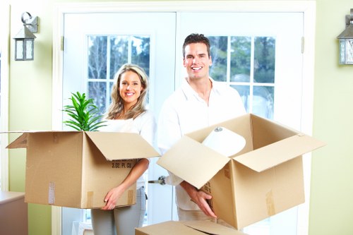 Professional handling of stored items